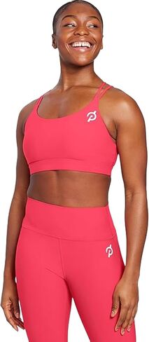 Peloton Padded Strappy Sports Bra, Low-Medium Support Activewear for Women for Daily Workouts or Casual Wear in Kuwait