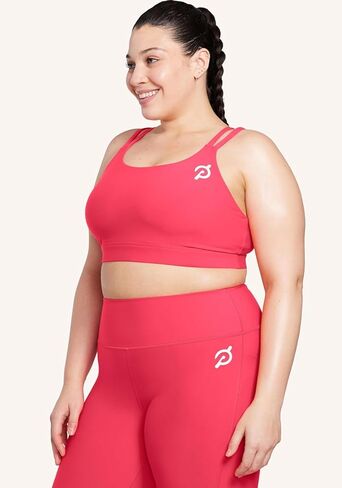 Peloton Padded Strappy Sports Bra, Low-Medium Support Activewear for Women for Daily Workouts or Casual Wear in Kuwait