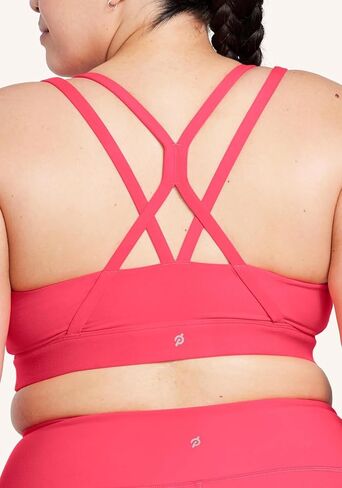 Peloton Padded Strappy Sports Bra, Low-Medium Support Activewear for Women for Daily Workouts or Casual Wear in Kuwait