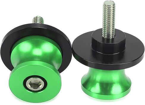 Motorcycle Swingarm Spools Stand Screws M8 CNC Aluminum for Ninja 400 650 1000SX ZX6R ZX636 ZX10R in Saudi Arabia