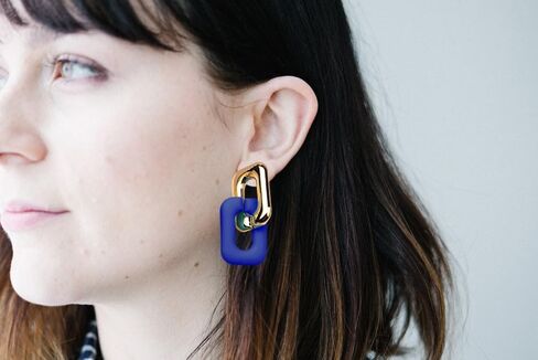 lianiser Acrylic Geometric Earrings, Fashion Acrylic Square/Hoop/Triangle/Chain Rectangle Statement Drop Earrings for Women girls Dangle in Saudi Arabia