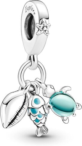 H.ZHENYUE S925 Sterling Silver Charm Pendant Dangle Beads Sparkling Mouse Bow for Bracelet Necklace for Women Girls Gifts in Saudi Arabia