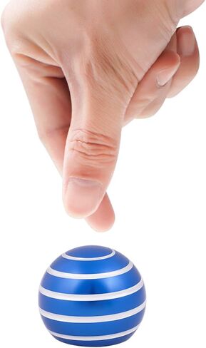 Desk-Kinetic-Toys Cool-Gadgets for Fidget: Cool-Stuff-Thing Game Toy for Adult Teen Children Kid, Stress Relief Optical-Illusion Gifts for Office School Home Man Women Christmas Spinning 180 Seconds in Kuwait