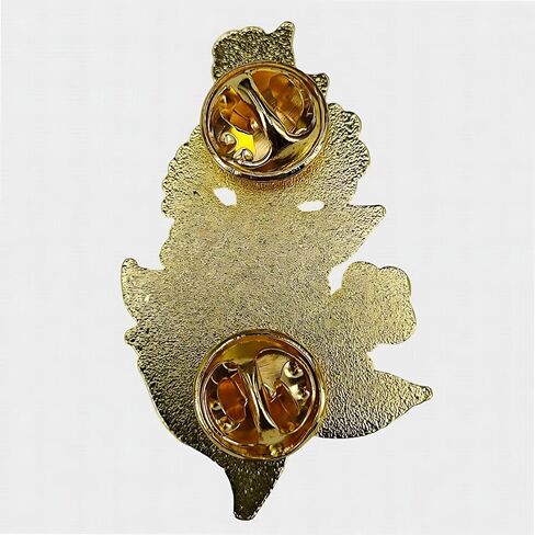 Ficsowy Flower Enamel Pin Badges for Backpacks, Hats, Jackets, Lanyards, Pins for Clothes, DIY Jewelry Making in Saudi Arabia