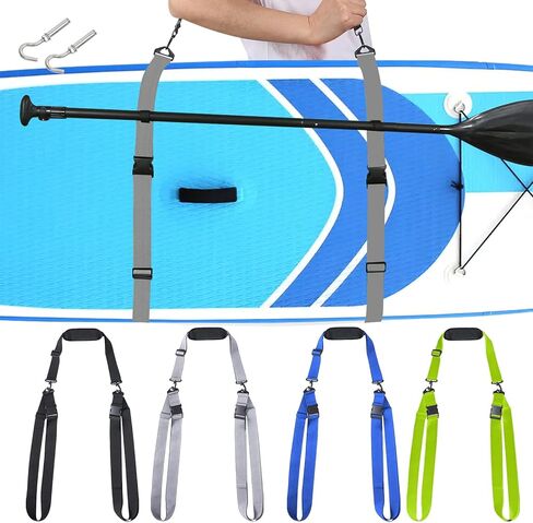 SUP Kayak Carry Strap Adjustable Shoulder Strap with 2 Kayak Storage Hooks in Saudi Arabia