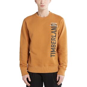 Timberland Mens Elevated Side Logo Brand Carrier Sweatshirt X-Large Wheat Boot