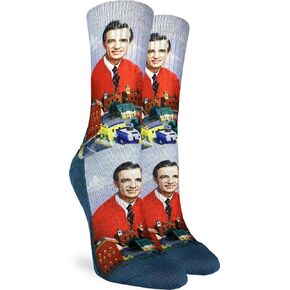 Good Luck Sock Women's Mister Rogers Socks, Adult