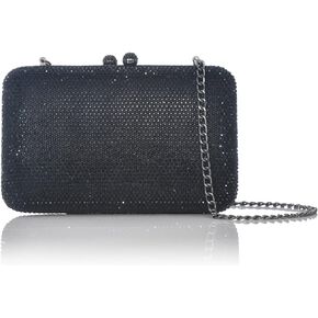 Sparkling Rhinestone Evening Bag Full Crystal Clutch Bag for Women Chic Formal Party Wedding Bridal Promp