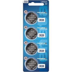 Renata CR2320 Batteries - 3V Lithium Coin Cell 2320 Battery (2 Count)