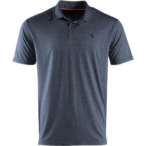 Salt Life Men's Outrigger Polo Short Sleeve Performance Tee