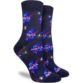 Good Luck Sock Women's Space & NASA Socks, Adult