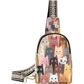 Leather Crossbody Sling Bags for Women,Leather Crossbody Purses Leather Crossbody Bag Sling Purse