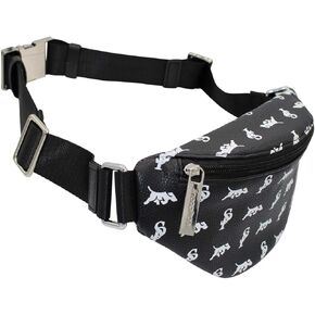 Elusive 2.0 Smell Proof Belt Bag - Black & White