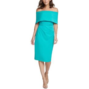 Vince Camuto Women's Off The Shoulder Sheath Dress