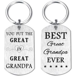 Laluminter Grandpa Gifts - Best Grandpa Ever - Christmas Father's Day Gifts for Grandfather Great Grandpa