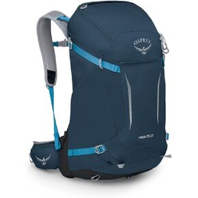 Osprey Hikelite 32L Unisex Hiking Backpack, Chameleon/Black, M/L