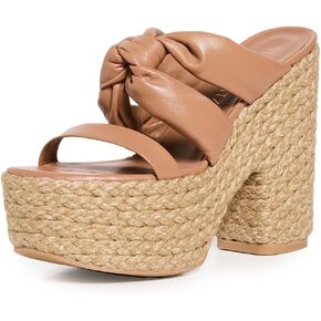 Stuart Weitzman Women's 145mm Playa So High Knot Platform Slides
