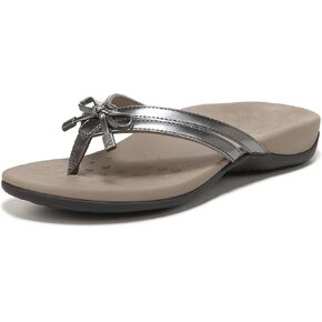 Vionic Women's Rest Bella X Flip Flop-Comfotable Slide On Toe Posts Sandals with Orthotic Insole Arch Support, Medium and Wide Widths, Sizes 5-11, Women's Sandals