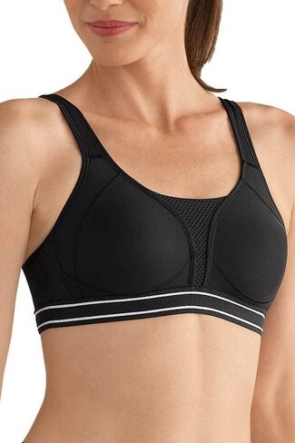 Amoena Women's Performance Light Support Pocketed Mastectomy Sports Bra in Saudi Arabia