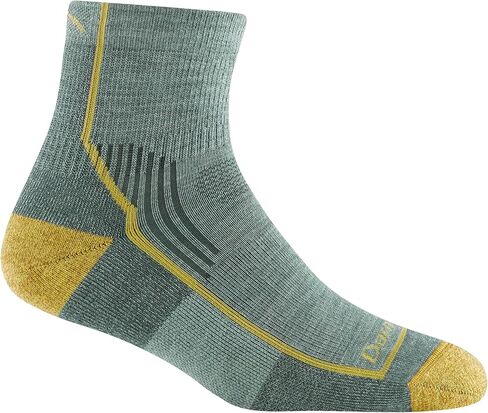 Darn Tough Women's Hiker 1/4 Midweight with Cushion Hiking Sock (Style 1958) - Sage, Medium in Saudi Arabia