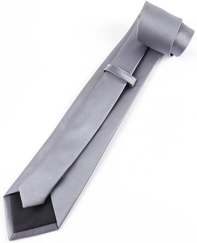 ZEAIFROOG Men's Ties Solid-Colored Knit Formal Grey Ties for Men 3.15" (8cm) in Saudi Arabia