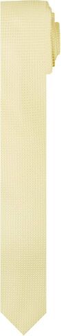 Jacob Alexander Men's Ultra Skinny Woven Subtle Mini Squares Neck Tie in Saudi Arabia