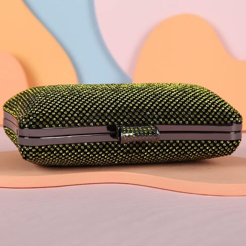 محفظة فوزية للسهرة بحجر الراين اللامعة كبيرة الحجم للنساء رسمية in Kuwait