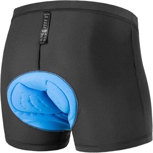 qualidyne Men's Cycling Underwear Shorts 4D Padded Bike Bicycle Undershorts MTB Liner Biking Underpants Breathable in Saudi Arabia
