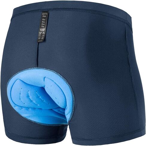 qualidyne Men's Cycling Underwear Shorts 4D Padded Bike Bicycle Undershorts MTB Liner Biking Underpants Breathable in Saudi Arabia