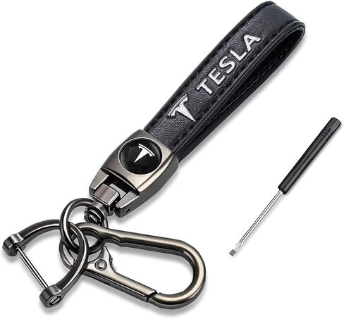 ReMoiz Leather Car Logo Key Chain, Car Key Chain Key Ring Replacement Parts for Car Key Chain, Car Key Chain Accessories in Saudi Arabia