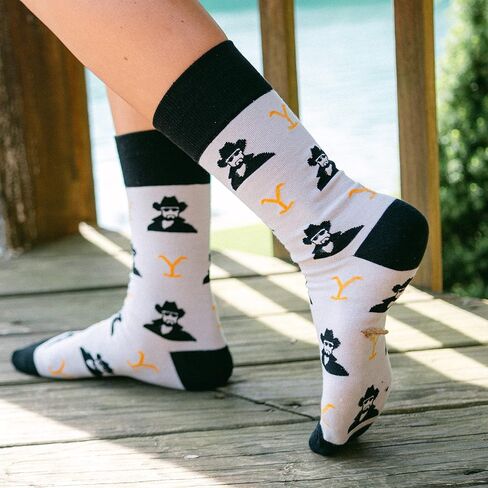 جوارب ريب ويلر من يلوستون، رمادي، مقاس واحد, رمادي, One Size in Kuwait