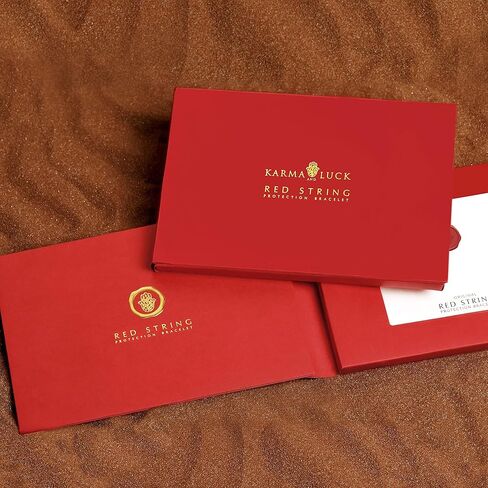 Karma and Luck - Prosperous Promise - Buddha Antique Bronze Red String Bracelet with Adjustable Drawstring Closure from 7.5" to 10" Handmade with Love in Bali, Adjustable, no gemstone in Kuwait