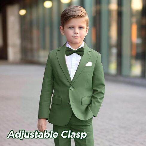 Neptniopllab Velvet Bow Tie for Boy,Handmade Kids Pre-Tied Bow Tie Solid Adjustable Neck Bowtie for Tuxedo Party in Saudi Arabia