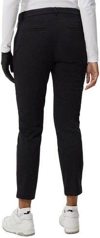 بنطال جولف J.Lindeberg 2023 نسائي من الصوف من نسيج قطني طويل أسود 28 in Kuwait