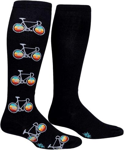 Sock It To Me Unisex Wide Calf Stretch Pedal Power Socks in Kuwait