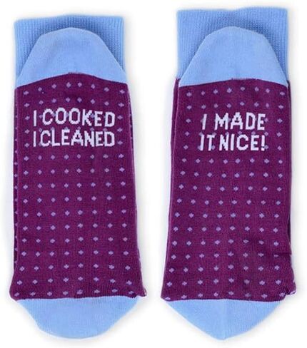 Bravo TV - The Real Housewives of New York City Dorinda Medley I Made it Nice Socks - Officially Licensed in Saudi Arabia