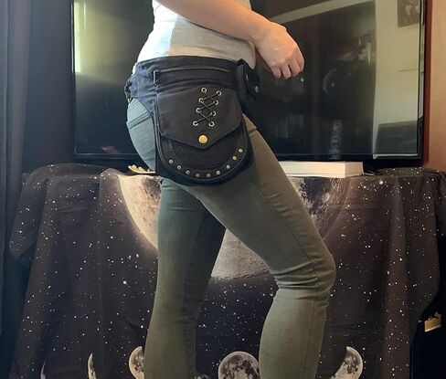 Leg Hip Bag for Women Thigh Pouch Renaissance Belt Pouch Renaissance Belt Bag Faire Festival Waist Bag Fanny Pack Utility Hip Leg pouch for Travel Medieval Thigh Bag,Renaissance Faire Accessories in Saudi Arabia