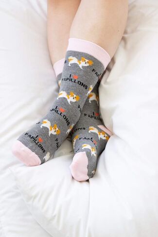 Papillon Socks - Comfy Adult Unisex Socks in Kuwait
