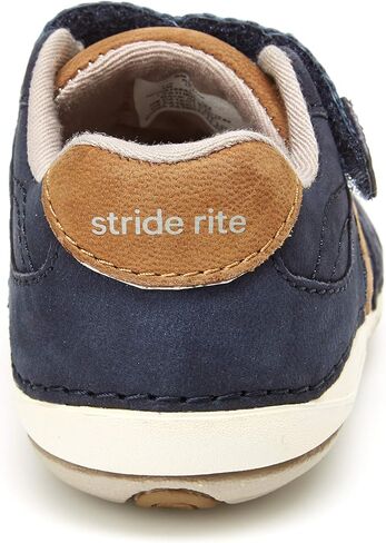 Stride Rite girls Stride Rite Artie Toddler Boy's Lightweight Leather Sneaker, Navy, 5 X-Wide Toddler US in Saudi Arabia