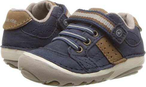 Stride Rite girls Stride Rite Artie Toddler Boy's Lightweight Leather Sneaker, Navy, 5 X-Wide Toddler US in Saudi Arabia
