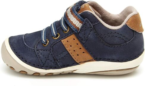 Stride Rite girls Stride Rite Artie Toddler Boy's Lightweight Leather Sneaker, Navy, 5 X-Wide Toddler US in Saudi Arabia