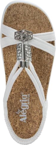 Alegria Women Roz Sandal With Braided Adjustable Buckle Slingback Platform Slide in Saudi Arabia