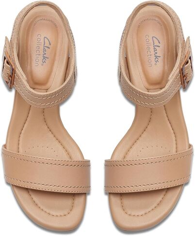 Clarks Women's Desirae Coast Heeled Sandal in Saudi Arabia