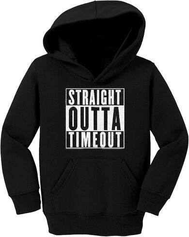 Straight Outta Timeout - سترة صوفية للأطفال الصغار/الشباب in Saudi Arabia