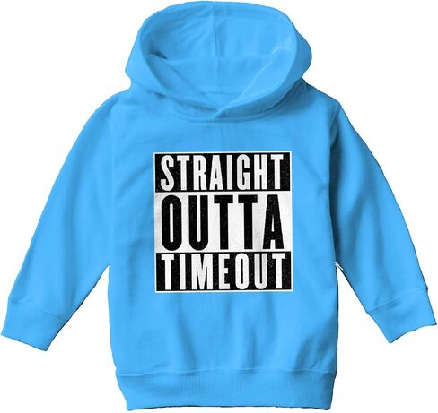 Straight Outta Timeout - سترة صوفية للأطفال الصغار/الشباب in Saudi Arabia
