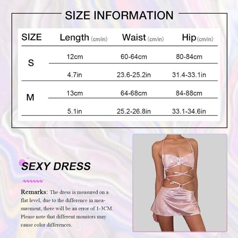 LUDRESS 2 قطعة تنورة وردية مجموعة الدانتيل يصل بريق المحاصيل الأعلى مثير نادي تنورة صغيرة الهذيان الرسن العلوي التألق قطع علوية للنساء in Kuwait