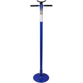 K Tool International XD61002 2 Ton Automotive Under Hoist Tripod Stand for Garages, Repair Shops, and DIY, 4,000lb. Capacity, Support Range 49"-79.75", Heavy Duty Steel, 24" Base, 3.25" Saddle, Blue