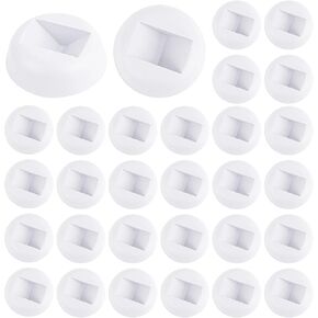 Framendino, 30 Pack Black 3D Floating Display Case Display Frame Holder Base Coin Jewelry Display Rack for Jewelry Organizer Box