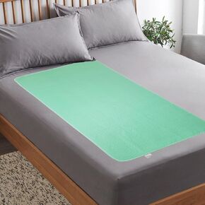 Bed Pads Washable Waterproof Incontinence Bed Pads, 36" x 72" (Pack of 2) - Heavy Absorbency Reusable Underpads for Elderly Woman Kids Fits King Bed Mattress Protector