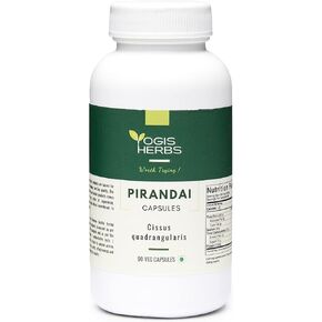 Pirandai Capsules (Cissus Quadrangularis) 90 Veg Capsules
